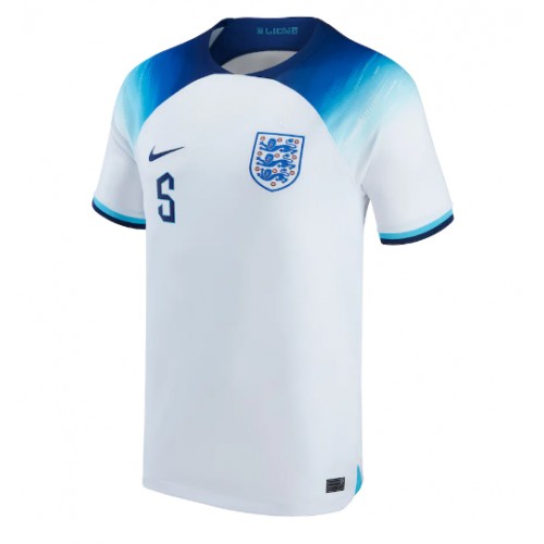 England John Stones #5 Hjemmedrakt VM 2022 Kortermet England John Stones #5 Hjemmedrakt VM 2022 Kortermet